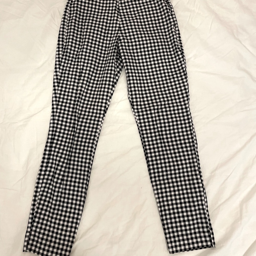 Gingham pants